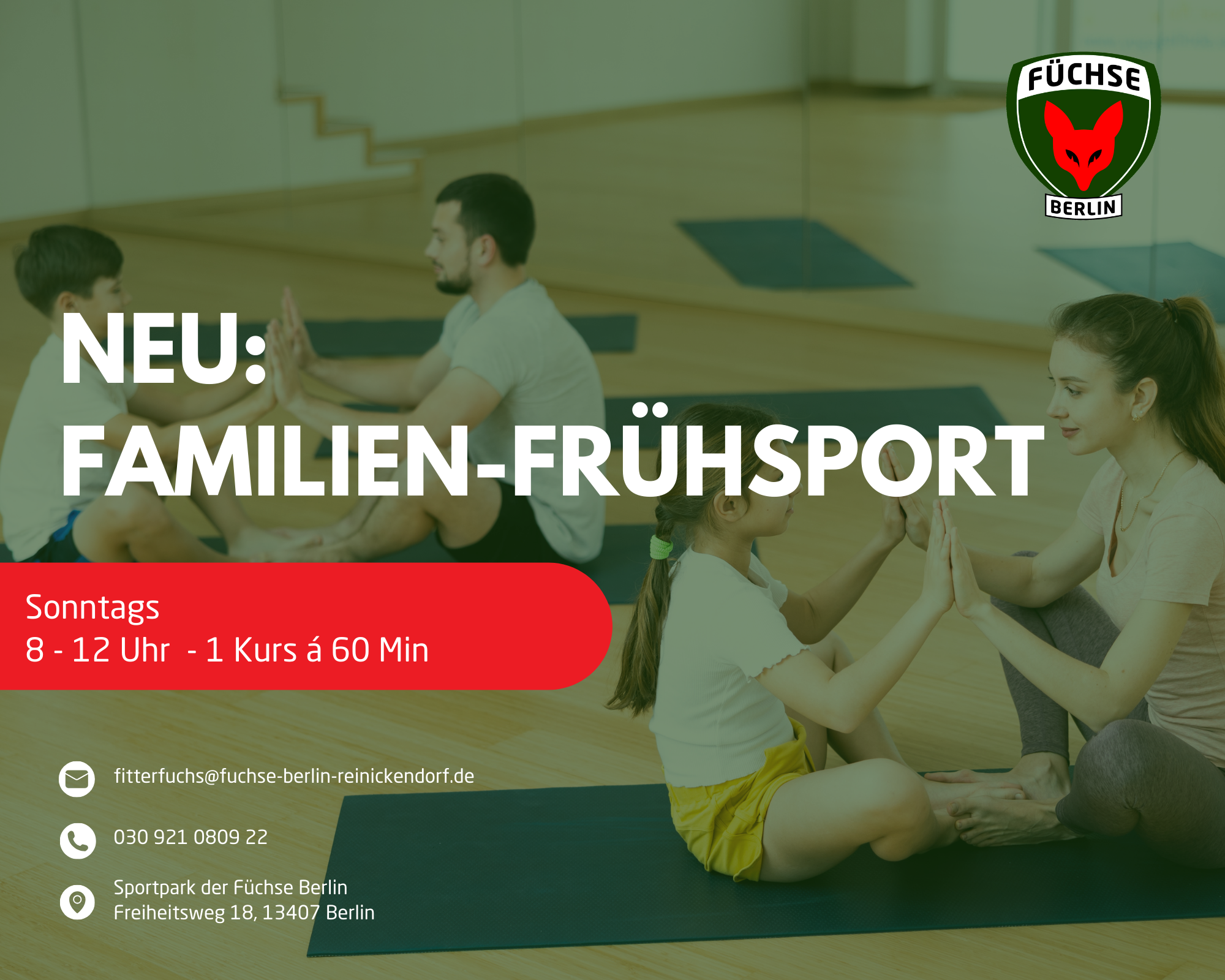 Familien-Frühsport für Groß und Klein