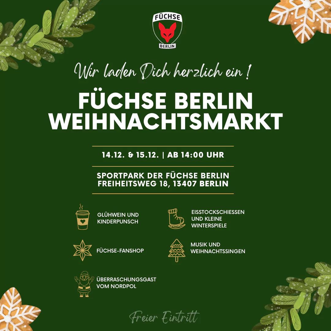 Weihnachtszauber im Fuchsbau!